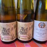Vi besökte även fantastiska Albert Boxler i Niedersmorschwihr för en liten provning mitt i skörden. Hans Riesling är bland de absolut bästa i Alsace!