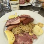 En klassisk choucroute i Turckheim