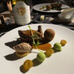 Trevlig middag hos enstjärniga Keishi Sugimura på Restaurant Le Bénaton