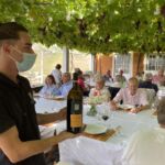 En fin inledande lunch hos Quinta do Vallado En fin inledande lunch hos Quinta do Vallado