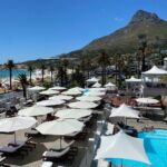 Utsikt från mitt rum på The Bay Hotel med fin vy ut över Camps Bay och Lions head Utsikt från mitt rum på The Bay Hotel med fin vy ut över Camps Bay och Lions head
