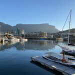 Som ett vykort över Table Mountain inne i Cape Town Som ett vykort över Table Mountain inne i Cape Town