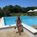 Lite avkoppling vid poolen på Spier Village i Stellenbosch Lite avkoppling vid poolen på Spier Village i Stellenbosch