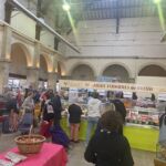 Saluhallen i Beaune besöktes också Saluhallen i Beaune besöktes också