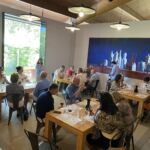 Provning hos Abadia Retuerta på tre av deras toppviner: Tempranillo, Syrah och Cabernet Sauvignon Provning hos Abadia Retuerta på tre av deras toppviner: Tempranillo, Syrah och Cabernet Sauvignon
