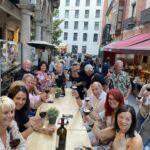Ett glatt gäng på vår tapas-runda i Valladolid Ett glatt gäng på vår tapas-runda i Valladolid