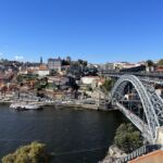 Vandring över Eiffel-bron från VilaNova till Porto Vandring över Eiffel-bron från VilaNova till Porto