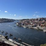 Fin utsikt mot inloppet till Vilanova de Gaia & Porto Fin utsikt mot inloppet till Vilanova de Gaia & Porto