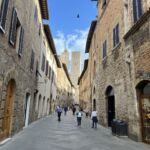 Fina gränder i San Gimignano Fina gränder i San Gimignano