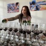 Trevlig provning på 2 Cru-slottet Chateau Lascombes i Margaux Trevlig provning på 2 Cru-slottet Chateau Lascombes i Margaux