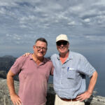 Ett kärt återseende med min ovärderlige vän och guide Richard Hilton Ett kärt återseende med min ovärderlige vän och guide Richard Hilton
