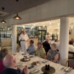 Franske Christophe presenterade menyn på The Vine Bistro at Glenelly Franske Christophe presenterade menyn på The Vine Bistro at Glenelly