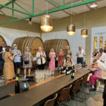 Vi besökte även Klein Constantia och provade ett koppel av Sauvignon Blanc viner samt deras ikoniska söta vin Vin de Constance Vi besökte även Klein Constantia och provade ett koppel av Sauvignon Blanc viner samt deras ikoniska söta vin Vin de Constance