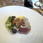 En underbar seared struts på Beyond Restaurant i Constantia En underbar seared struts på Beyond Restaurant i Constantia