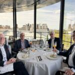 Jarl, Bengt och Lars var väldigt nöjda på La Tour d´Argent i Paris Jarl, Bengt och Lars var väldigt nöjda på La Tour d´Argent i Paris