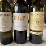 Till lunchen hos Avignonesi njöt vi av deras Chardonnay, Grandi Annati som är deras Vino Nobile samt ikon-vinet 50 & 50 där sangiovese kommer från Cappanelle i Chianti Classico och Syrah från Avignonesi Till lunchen hos Avignonesi njöt vi av deras Chardonnay, Grandi Annati som är deras Vino Nobile samt ikon-vinet 50 & 50 där sangiovese kommer från Cappanelle i Chianti Classico och Syrah från Avignonesi
