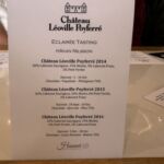 På Chateau Léoville-Poyferré fick vi choklad till vår lilla vertikal provning där vi kunde jämföra tre årgångar, där 2015 imponerade mest denna dag På Chateau Léoville-Poyferré fick vi choklad till vår lilla vertikal provning där vi kunde jämföra tre årgångar, där 2015 imponerade mest denna dag