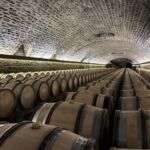 Den vackra källaren hos Maison Faiveley i Nuits-Saint-Georges Den vackra källaren hos Maison Faiveley i Nuits-Saint-Georges