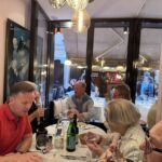 Gruppen hade en trevlig välkomstmiddag på Restaurant Le Marais i Cannes Gruppen hade en trevlig välkomstmiddag på Restaurant Le Marais i Cannes
