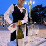 Det är alltid trevligt med en god flaska på Piazza Brá Det är alltid trevligt med en god flaska på Piazza Brá