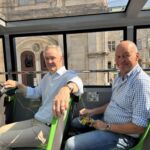 För att få ut så mycket som möjligt av Wien tog vi en Hop on Hop off buss För att få ut så mycket som möjligt av Wien tog vi en Hop on Hop off buss