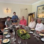 Vi avnjöt en god lunch i familjen Symington´s privata villa på Quinta Do Bomfim Vi avnjöt en god lunch i familjen Symington´s privata villa på Quinta Do Bomfim