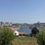 Utsikt från Graham´s terrass, med Porto till vänster och Vilanova de Gaia till höger Utsikt från Graham´s terrass, med Porto till vänster och Vilanova de Gaia till höger