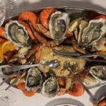 Goda skaldjur på O Gaveto i Matosinhos blev vår avslutningsmiddag Goda skaldjur på O Gaveto i Matosinhos blev vår avslutningsmiddag