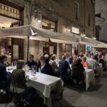 Vi åt en god middag på Osteria Le Logge i Siena Vi åt en god middag på Osteria Le Logge i Siena