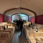 Den välfyllda källaren hos Poliziano i Montepulciano Den välfyllda källaren hos Poliziano i Montepulciano