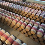Den välfyllda källaren på Bodegas Roda Den välfyllda källaren på Bodegas Roda