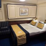 Hytt nummer 216 på Royal Clipper, där jag sov gott under hela resan Hytt nummer 216 på Royal Clipper, där jag sov gott under hela resan