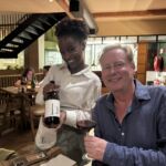 Jag och Richard Hilton gick på Restaurant Tannin vid en av de lediga kvällarna Jag och Richard Hilton gick på Restaurant Tannin vid en av de lediga kvällarna
