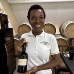 Vin de Constance mycket trevligt presenterat på Klein Constantia Vin de Constance mycket trevligt presenterat på Klein Constantia