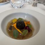 Den bästa rätten på Le Parc ** var denna tartare på havskräftor med en underbar gelé Den bästa rätten på Le Parc ** var denna tartare på havskräftor med en underbar gelé