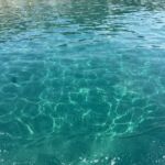 Kristallklart vatten på Ponza, där det blev många dopp Kristallklart vatten på Ponza, där det blev många dopp