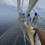 En del av matroserna ombord på Star Clipper En del av matroserna ombord på Star Clipper