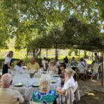 Lunch i familjen Symington´s privata villa på Quinta Do Bomfim