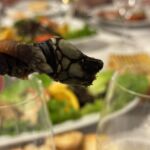 Här fick vi percebes.. med blandad förtjusning