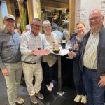 Två kvällar besöktes tapasgatan Calle Laurel i Logroño. Här njuter vi av lite Jamon Iberico 100 % Belota