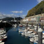 Strålande väder och det blev en promenad till hamnen i San Sebastian